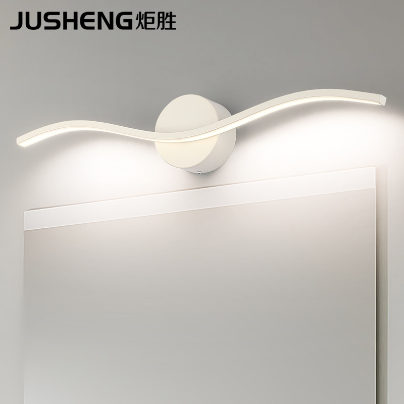 炬胜新款LED镜前灯 卫生间防潮简约卧室壁灯镜柜款壁灯