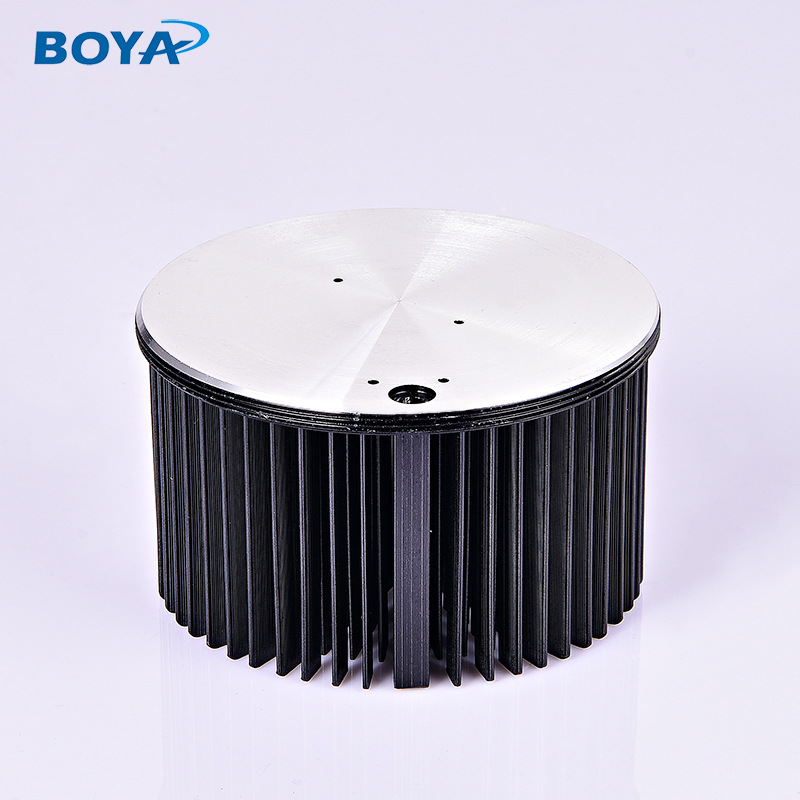 厂家直销 冷锻散热器LED散热器圆形 30W40W50W锻压散热器加工定制