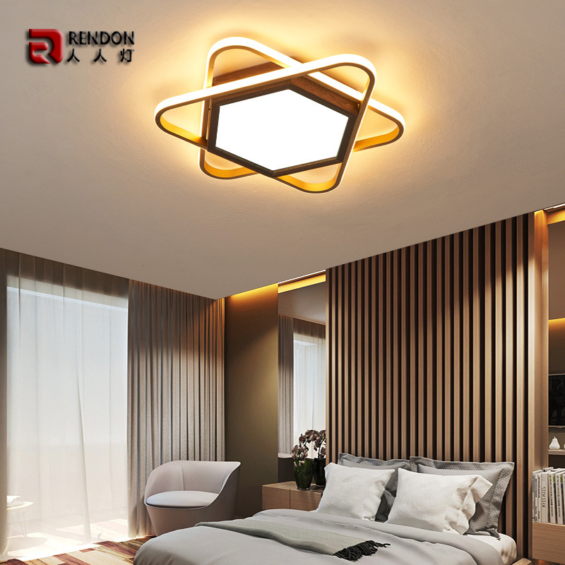 几何卧室吸顶灯北欧创意个性led卧室房间灯简约艺术儿童房餐厅灯