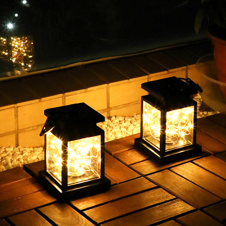 太阳能星星蜡烛灯户外防水庭院家用小夜灯室内阳台花园院子瓶子灯