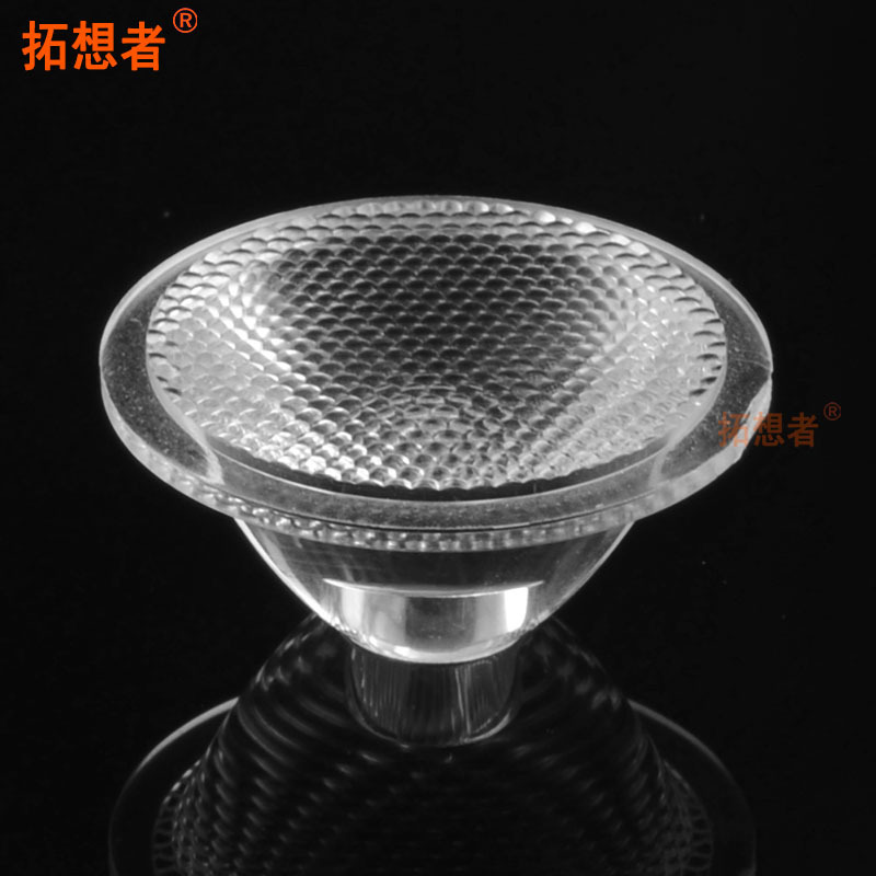 36mm珠面薄边led光学透镜高透光品质材料亚克力PMMA灯具配件