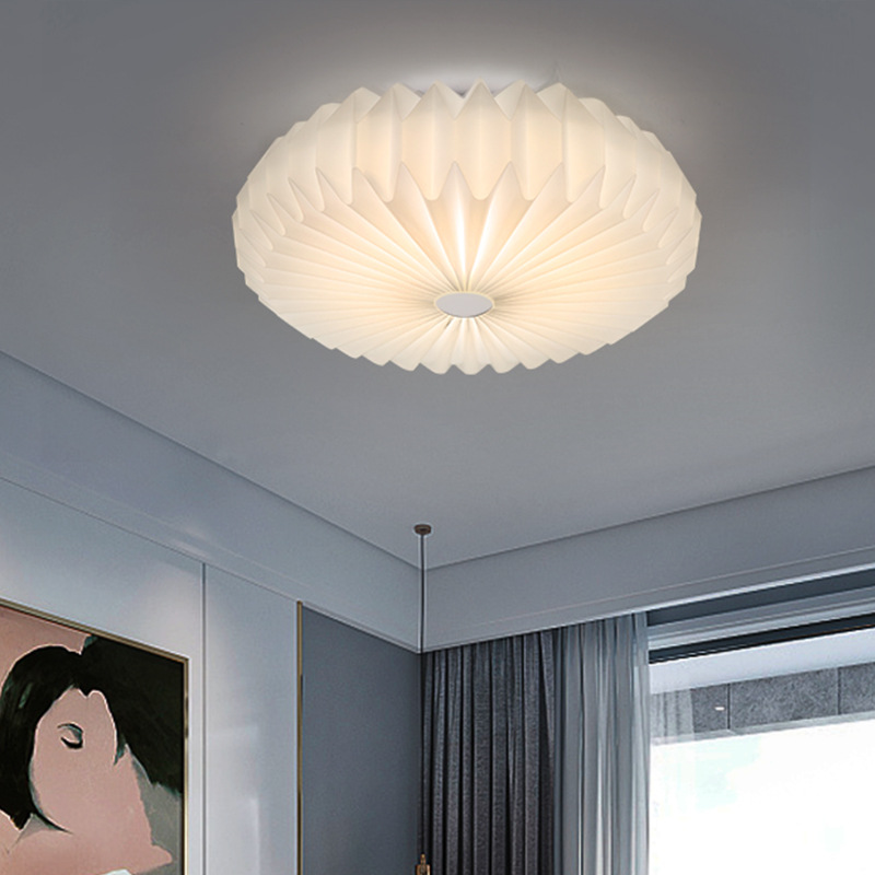 北欧主卧室灯温馨浪漫房间灯具个性创意现代简约客厅灯吸顶灯圆形