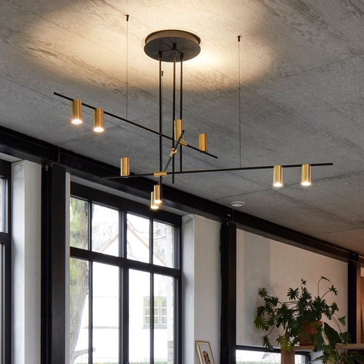 北欧后现代创意极简设计师灯具简约吧台客厅餐厅卧室个性枝型吊灯