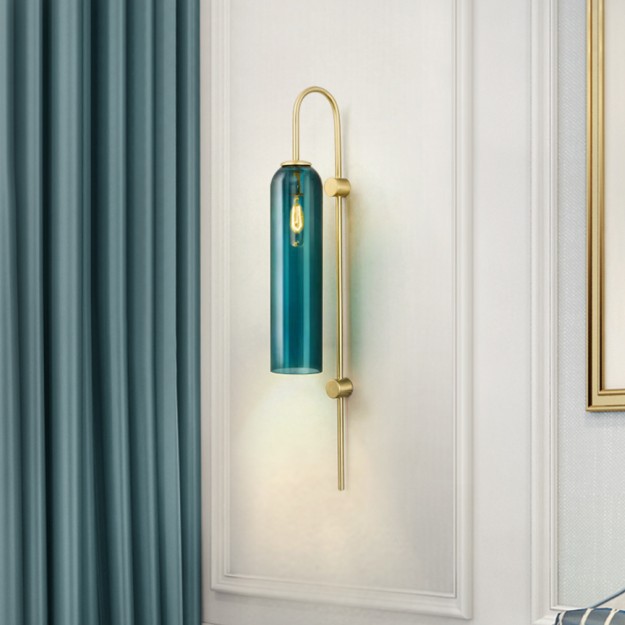 北欧壁灯设计师别墅会所酒店卧室床头灯现代简约客厅创意led灯具