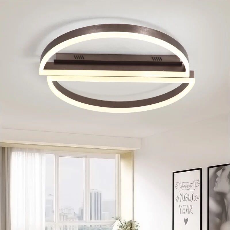 LED吸顶灯个性创意客厅灯大气圆形卧室灯现代简约亚克力家居灯具