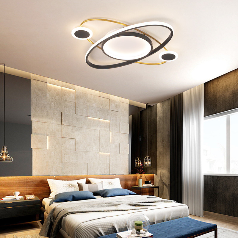 厂家直销2020新款卧室客厅餐厅简约风格欧式无极调光遥控led灯