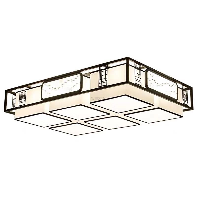 新中式吸顶灯客厅灯简约现代卧室灯中国风灯具
