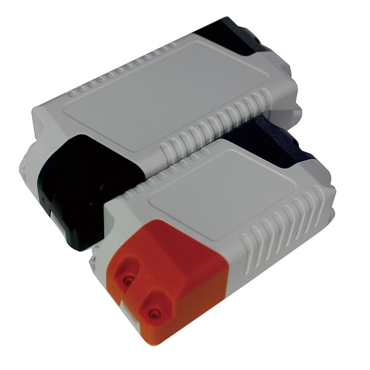 厂家供应LED驱动电源塑胶外壳LED电源塑胶盒端盖免螺丝SA-25C