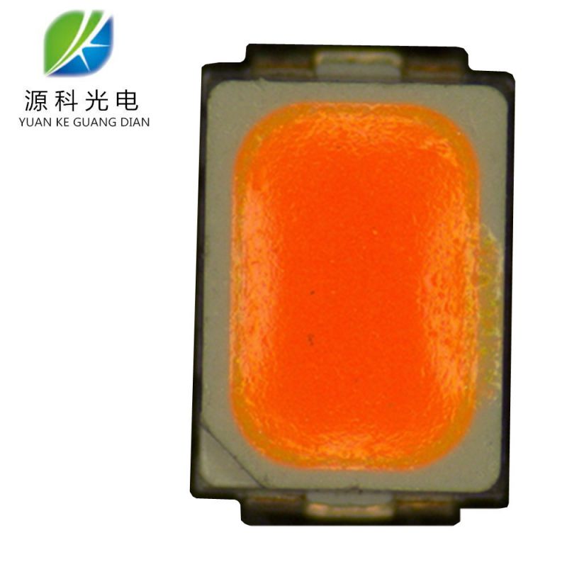 厂家直售SMD3020小功率调粉橙光 铜支架 纯金线 可定制各种光色